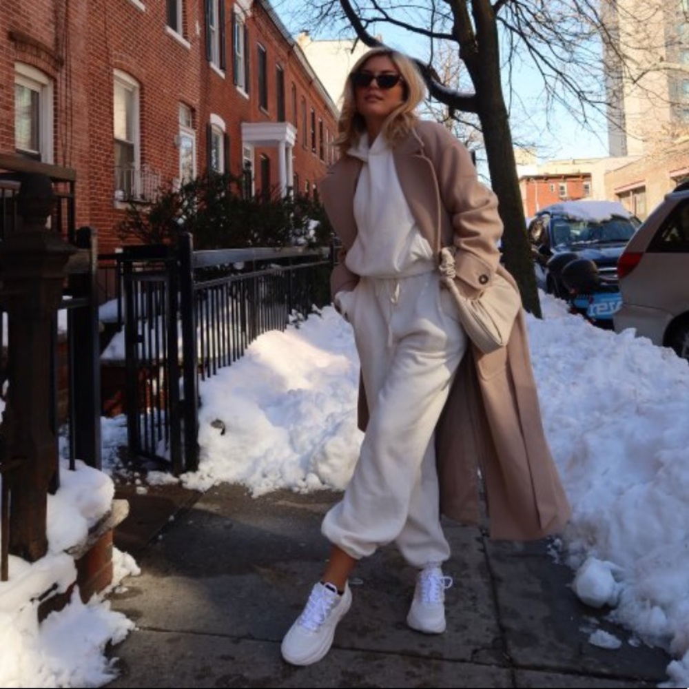 White Tennis Shoes - Picture 2 of 8